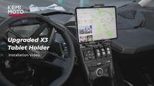 KemiMoto Upgraded Device Tablet Holder for Can-Am Maverick X3 / X3 MAX Brand New picture