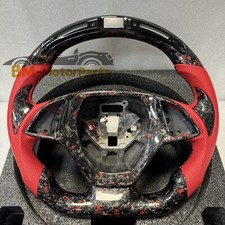 Forged Carbon Fiber Steering Wheel Fit Chevrolet Corvette C7 ZR1 Z06 2014-2019 picture