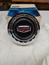 NOS OEM 1971 1972 1973 Mercury Comet Fuel Cap w/ Emblem D24Y-9030-B picture