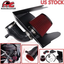 Black Cold Air Intake System Induction Filter For Audi A4 A5 B9 2.0T TFSI Engine picture
