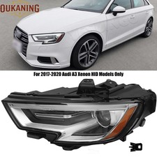 For 2017-2020 Audi A3 HID/Xenon Headlight Assembly Non-AFS Left Driver Side picture