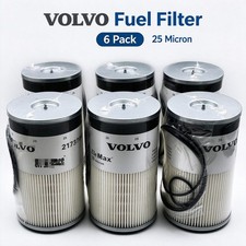 NEW 6 PCS FOR Volvo Fuel Filter 21737499 Water/Fuel Separator 25 Micron picture