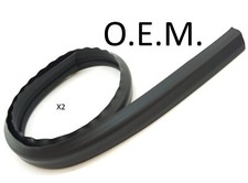 Set of (2) Rocker Panel Rubber Moulding Left & Right Sides for Porsche 911 930 picture