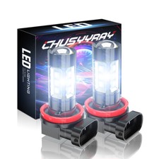 LED Fog Light Bulbs H8 H16 H11 Fog Light Bulb White 6500K High Power DRL Lamps picture