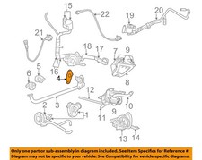 CHRYSLER OEM 95-13 1500 Emission Components-Egr Tube Gasket 5277928 picture