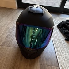 Auboa Full Face Motorcycle Helmet DOT Approved Adult Men Women MD-813 picture