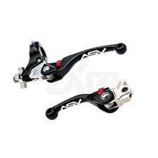 2005-2024 Yamaha TT-R230 ASV Inventions F4 Brake & Clutch Lever PAIR PACK Black picture