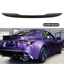 Gloss Black Duckbill Rear Trunk Spoiler For Lexus 2021-2025 IS300 IS350 IS500 picture