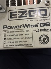 EZGO Delta-q Power Wise QE 48V Golf Cart Battery Charger Tested Working Excelent picture