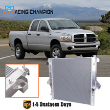 4Row Radiator For 2003-2009 Dodge Ram 2500 3500 4500 5.9L 6.7L Cummins Diesel picture