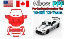 10mil PreCut PPF Paint Protection Film For Jaguar XKR-S GT 2014-2015 picture