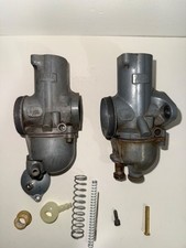 Two vintage AMAL carburetors, marked L 930/44 and L 930/01 picture
