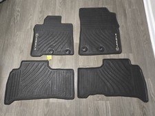 Lexus LX570 (2013-2018) ALL WEATHER FLOOR MATS OEM Rubber (Black) picture