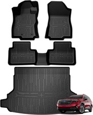3D Trunk Mat & Floor Mats Full Set Compatible with 2025 2026 Subaru Forester picture