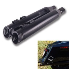SHARKROAD 4.0 Slip On Mufflers For Harley Exhaust Pipes, Fit 2017-UP Touring picture