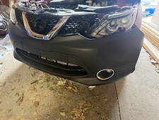 For 2017-2019 Nissan Rogue Sport Front Bumper Kit With Grille/Fog Lamps/Brackets picture