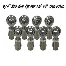 4 Link Radius Rod Fabrication Kit 3/4