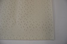 PREMIER PERFORATED OFF WHITE HEADLINER VINYL MATERIAL BY THE YARD TOP QUALITY picture