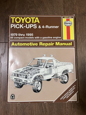 Toyota Pick-Ups 4-Runner 1979-1995 Haynes Automotive Repair Manual picture