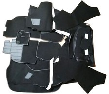 Porsche 993 95-98 Carrera RS Style Black Plush Interior Carpet Set picture