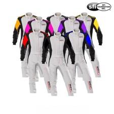 Move MR-82 SFI 3.2A/5 2-Layer Nomex Style 1-Piece Car Rally Track Racing Suit picture
