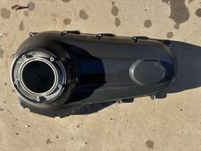 Harley Davidson M8 Softail OEM Outer Primary Cover Black Forward Controls picture