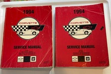 Original 1994 Chevrolet Corvette Shop Service Manual Vol 1 2 Set 94 Chevy Repair picture