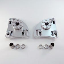 UPR 94-04 Mustang Billet Aluminum Caster Camber Plate Kit w SS Bushings picture