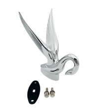 Chrome Classic Swan Hood Ornament For Peterbilt Kenworth Freightliner picture