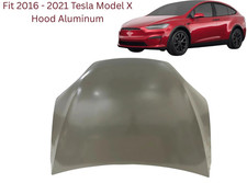 Fit 2016 2017 2018 2019 2020 2021 Tesla Model X Hood Aluminum HOD-22 picture