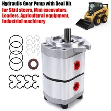 PGP51083G3LP Hydraulic Dual Gear Pump Oil Pump For Skid Steer Loaders Excavators picture