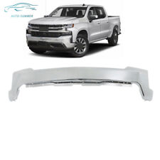 Chrome Steel Front Bumper Fit For 2019 2020 2021 Chevy Silverado 1500 W/O Park picture