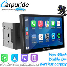 Carpuride NEW YT09S Double Din Car Stereo Wireless Apple Carplay Android Auto picture