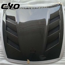 Fits 2009-2021 Nissan 370Z Z34 AMS Style Vented Carbon Fiber Front Hood Bonnet picture