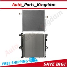 Radiator & Condenser Cooling Kit For 98-2011 Ford Explorer Ranger Mercury picture