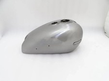ARIEL TWIN PLUNGER MODEL RAW STEEL FUEL PETROL GAS TANK | Fit For picture