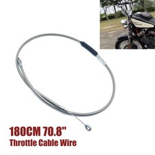 71 Inch/180CM Motorcycle Clutch Cable Wire, Replacement for Harley Sportster 883 picture
