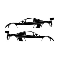 Set of 2 Car Decal Stickers For Ultima GTR picture