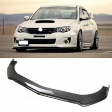 For Subaru Impreza WRX STI Front Bumper Lip Spoiler Splitter Carbon Fiber Style picture