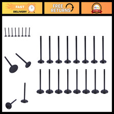 16PCS Intake & Exhaust Valve Set for GM V8 4.8L 5.3L 6.0L 2004-2014, Replace 125 picture