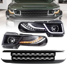 2007-2015 VLAND LED Projector Headlights + Black Grille For Toyota FJ Cruiser US picture