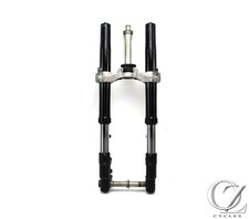 06-11 Kawasaki Ninja ZX14R ZX14 Front End Forks Suspension Straight picture