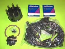 MERCRUISER 5.0 5.7 454 350 TUNE UP KIT CAP ROTOR WIRES SPARK PLUGS THUNDERBOLT picture