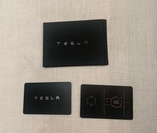 New OEM 2017-2026 TESLA MODEL 3 Y S X Cybertruck  TWO Key Cards  picture