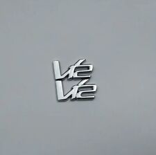 Aston martin V12 Metal Emblem Badge Kit Brand New picture