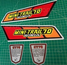 1979 79' CT-70 CT70 4pc Vintage Frame autocollant, decals, stickers, graphics picture
