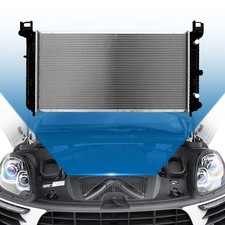For 2000-2014 Chevy Tahoe 5.3L 2000-2014 GMC Yukon 6.2L Aluminum Radiator picture