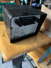 Vintage Panasonic Heavy Equipment AM/FM Radio with Antenna and Headset Jack Cord picture