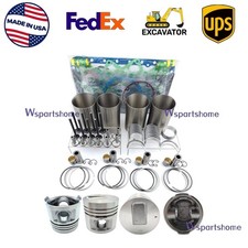 Overhaul Rebuild Kit For Mitsubishi S4S Engine F18B F18C Forklifts 32A17-00100 picture