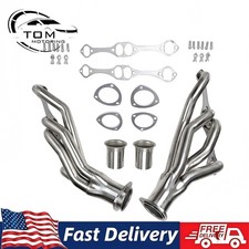 Ceramic Coated Headers Fit SB Chevy 67-81 A/F/G V8 262 265 283 305 327 350 400 picture
